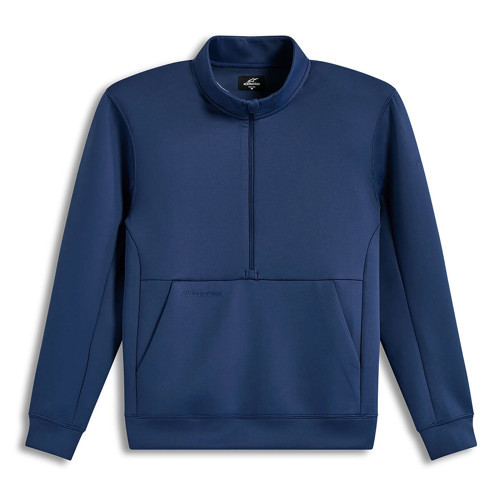 Apera Yarım Fermuarlı Sweatshirt Mavi