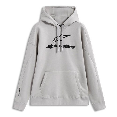 Prelude Oversize Hoodie Kapüşonlu Sweatshirt Açık Gri