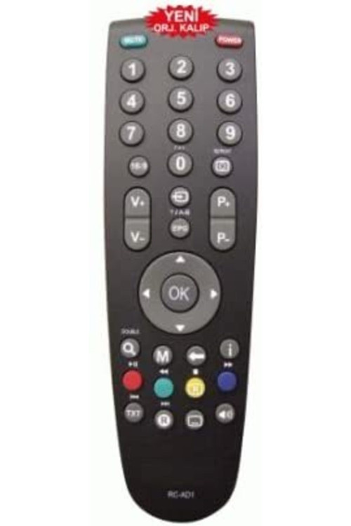 -beko Rc-ad1 Lcd-led-plazma Tv Kumandası 1.kalite
