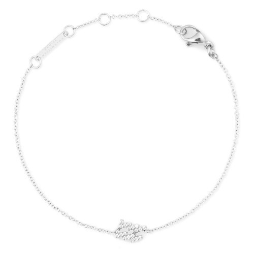 Crystal Zodiac Chain Bracelet Silver