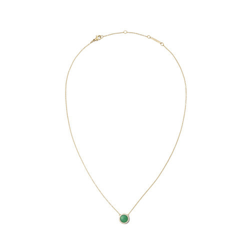 Audrey Necklace Jade Gold