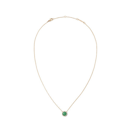 Audrey Necklace Jade Gold