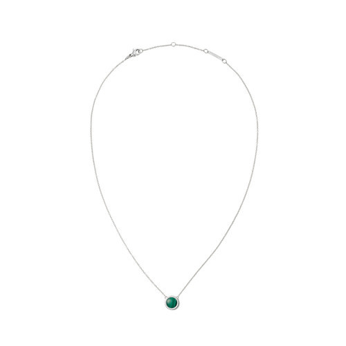Audrey Necklace Malachite Gold