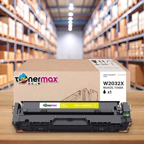 HP Color LaserJet Pro MFP M479dn W2032X Sarı Muadil Toner Çipli
