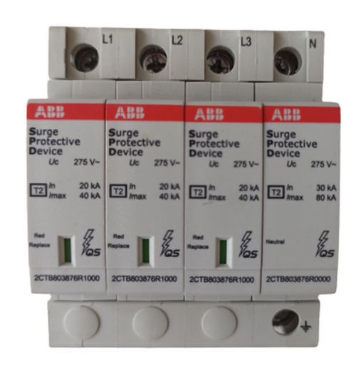 Aşırı Gerilim Koruma Cihazı Parafudr Seti 3faz+N 2ctb803876r1000 Surge Protection Device 275volt