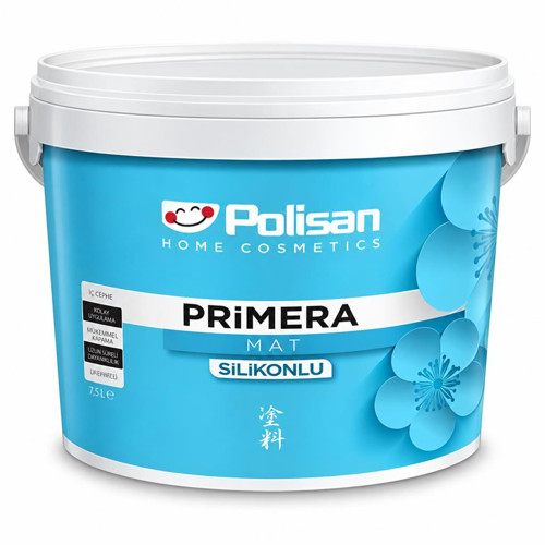 Primera Silikonlu Mat İç Cephe Boyası 12 Lt Akdeniz