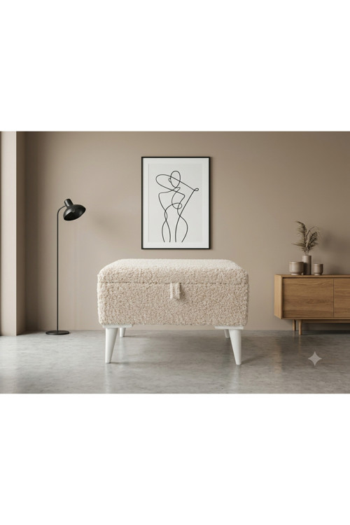 Sandıklı Puf Bench Ayak Ucu 65*35