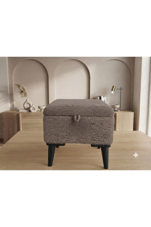 Sandıklı Puf Bench Ayak Ucu Tedyy Kumaş 40/40