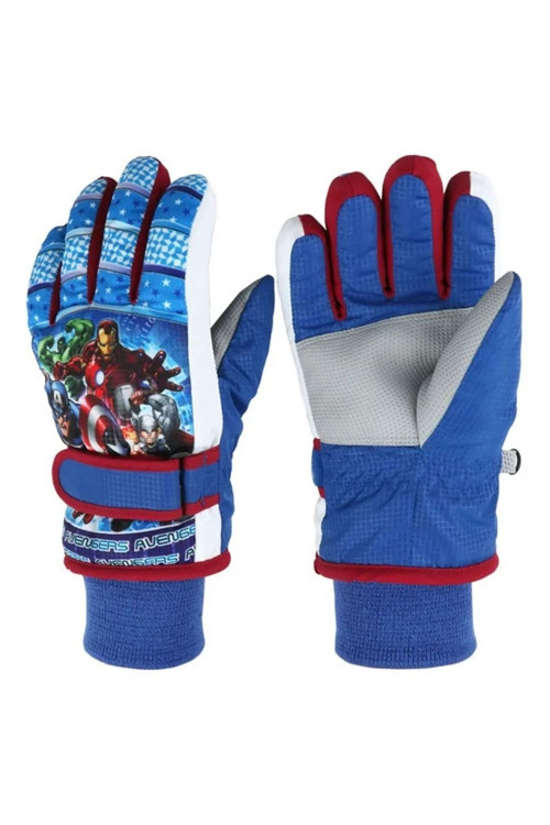 Kahramanlar Kayak Eldiveni 3-6 Yaş Marvel Hulk Kayak Eldiveni Iron Man