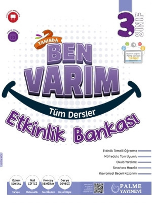 Palme Yayınevi Hazırlık 3. Sınıf Yanında Ben Varım Tüm Dersler Etkinlik Bankası