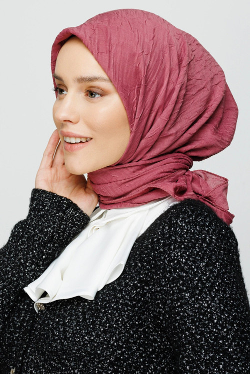 Bambu Eşarp Gül Kurusu
