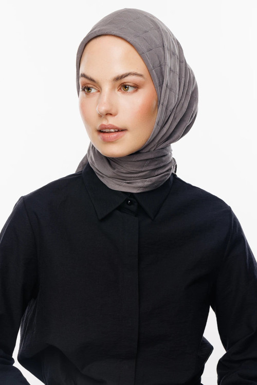 Bambu Jakar Eşarp Duman