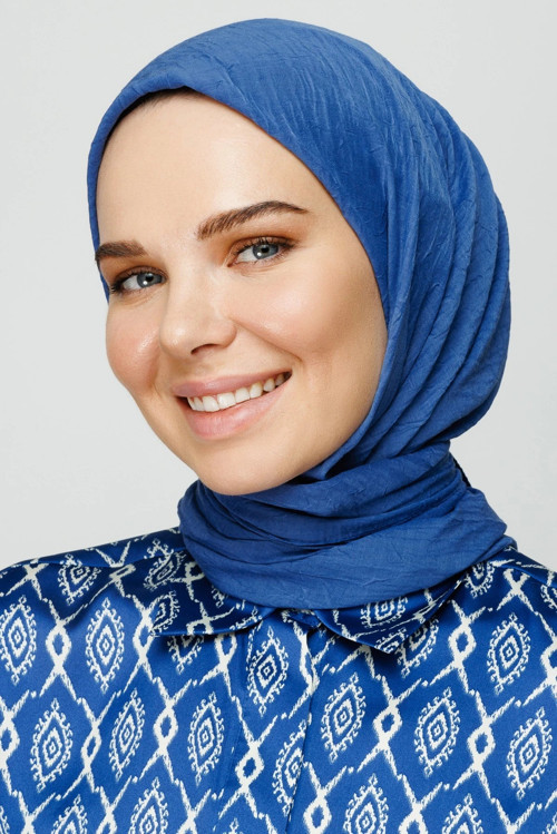 Bambu Eşarp İndigo