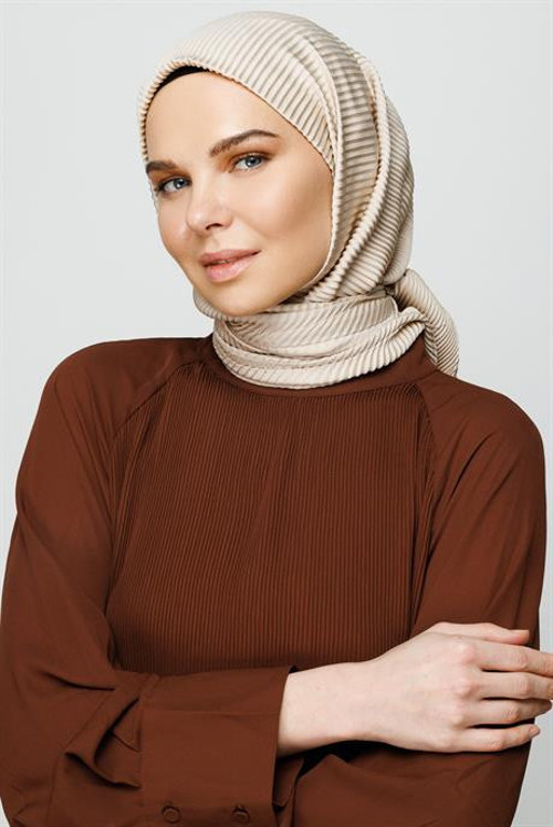 Pilise Eşarp Krem