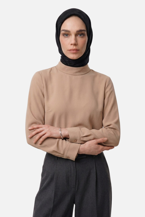 Dune Desen Ayrobin Jakar Eşarp Siyah
