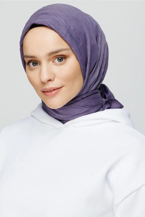 Piliseli Bambu Eşarp Lavanta