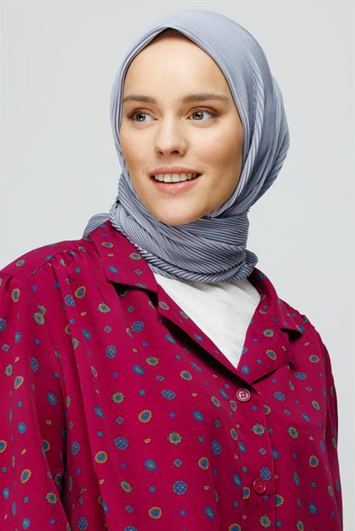 Pilise Eşarp Gümüş