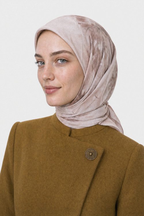 Grace Desen Organik Eşarp Krem
