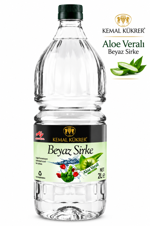 Aloe Veralı Beyaz Sirke 2 lt 1 Adet