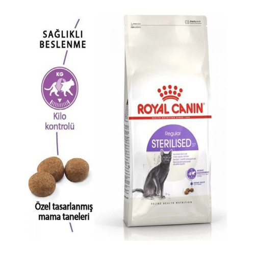 Sterilised 37 Kisirlaştirilmiş Kedi Mamasi 4 kg