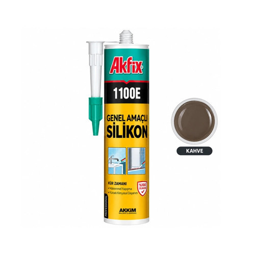 Genel Amaçlı Silikon 280g, Kahve