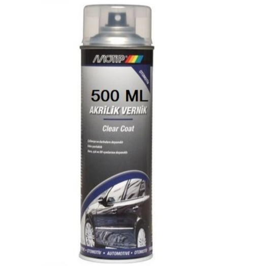 Üniversal Akrilik Şeffaf Vernik Sprey 500 ML