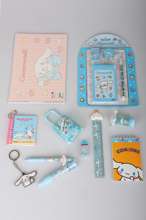 Sweet Bow Collection Lisanslı 17 Parça Kırtasiye Seti Resim Defteri,Çıtçıt Dosya