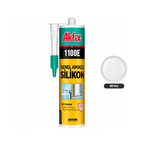 Genel Amaçlı Silikon 280g, Beyaz