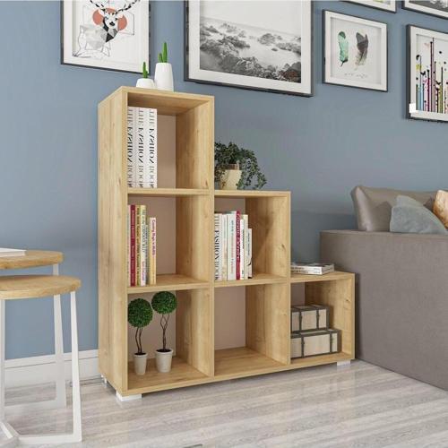 Noya Ç007 Kitaplık -Safir Meşe