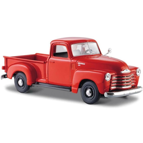 1/25 1950 Chevrolet 3100 Pickup Model Araba Kırmızı