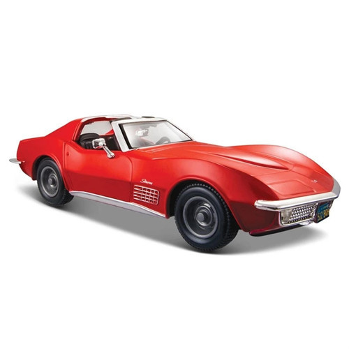 1/24 1970 Chevrolet Corvette Model Araba Kırmızı