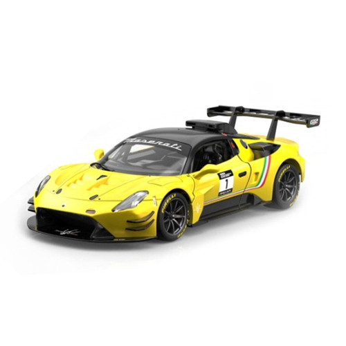 1:43 Maserati GT2 Çek Bırak Metal Araba - Diecast Spor Oyuncak Model Araç