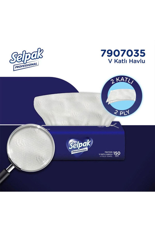 Professional V Katlı Premium Havlu 150 Yaprak x 1 Adet (7907035)