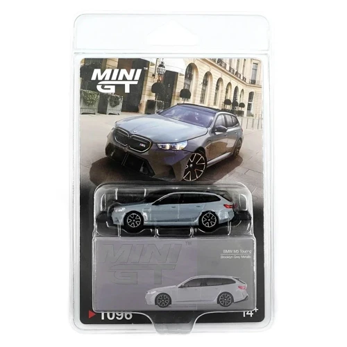 BL 1096 BMW M5 Touring (G99) Brooklyn Grey Metallic MGT01096-BL 1/64 Model Araba