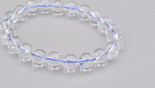 Hakiki Doğal Azeztulit Taşı Bileklik 10 Mm