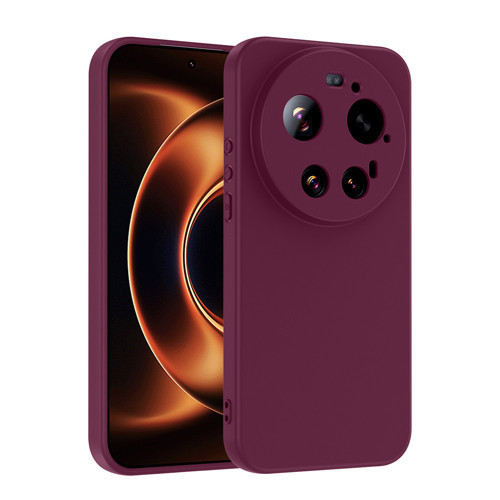 Xiaomi 17 Ultra Kılıf MKST Mara Lansman Kapak - Koyu Mor
