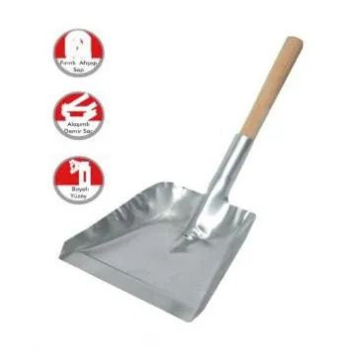 Desa AKŞ005 Çöp Küreği - 2. Kalite | Dayanıklı Metal Bahçe Küreği