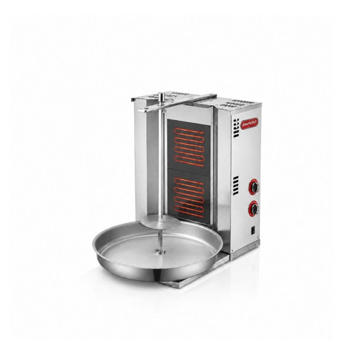 Silverinox Elektrikli 2 Radyan Motorsuz Döner Makinesi 380V