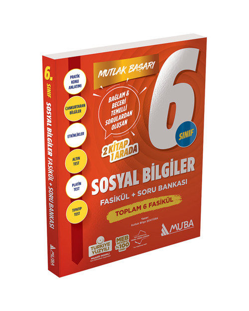 Muba Yayınları MB 6.Sınıf Sosyal Bilgiler Fasikül + Soru Bankası