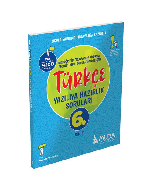 Muba Yayınları 6. Sınıf Türkçe Yazılıya Hazırlık Soruları