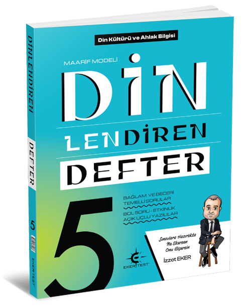 Eker Test Yayınları 5. Sınıf Dinlendiren Defter