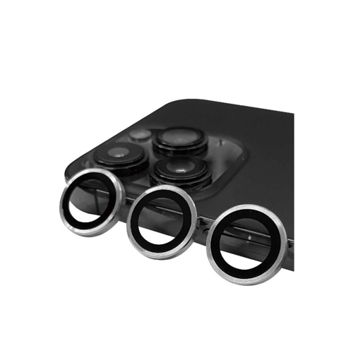 İphone 13 Raze Metal Kamera Lens - Gümüş