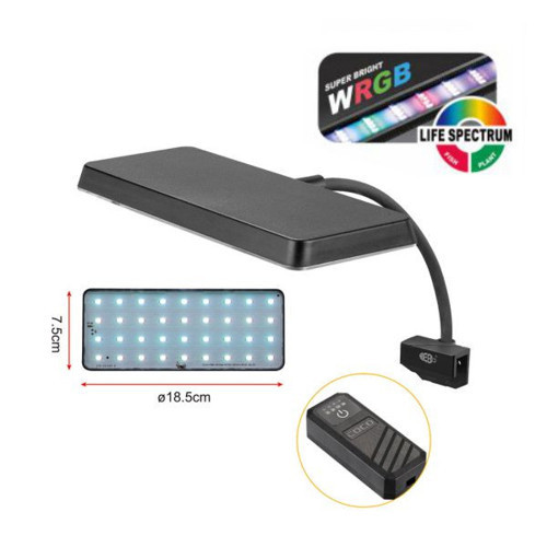13W Yön Ayar Led Akvaryum Aydınlatma 75x185 Mm