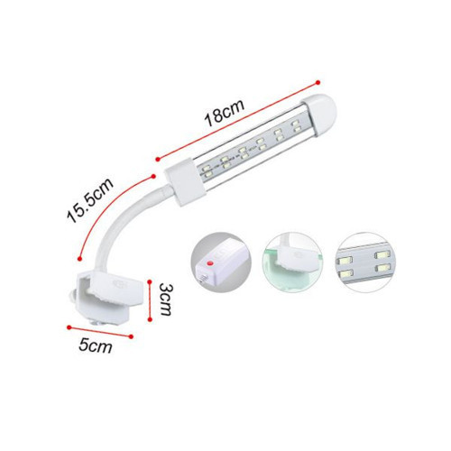 5W Kristal Led Akvaryum Aydınlatma 130 Mm