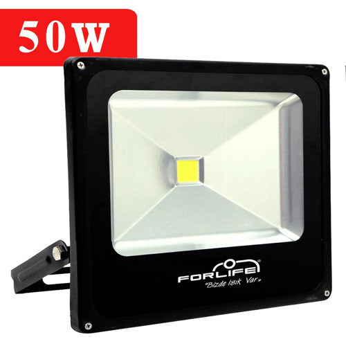 50W GÜNIŞIĞI RENGİ Led Projektör park bahçe çevre site bina tabela dış mekan led lamba ledli projektör