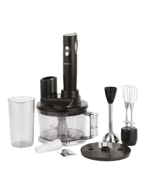 CMD-502 Servomax Siyah Blender Seti 5 Fonksiyonlu Plastik Hazneli Bıçaklar