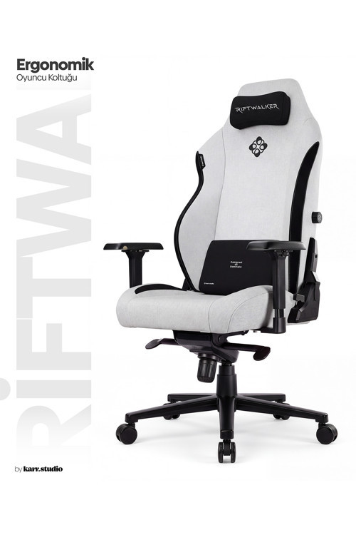 Riftwalker Ergonomik Oyuncu Koltuğu Beyaz