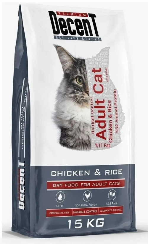 Tavuklu 15 kg Yetişkin Kedi Maması