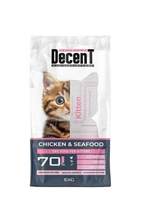 Kitten Tavuklu ve Balıklı 15 kg Yavru Kedi Maması