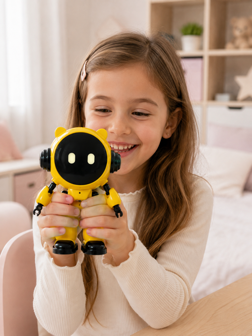 Yapay Zeka Destekli Akıllı Çocuk Robotu Türkçe Konuşma 40 Dil Wi-Fi ve Eğitim Desteği